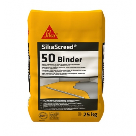 SikaScreed Binder – greitai džiūstantis cementinis rišiklis grindų išlyginimui