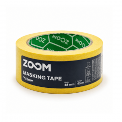 Dažymo juosta ZOOM Yellow 48 mm × 45 m